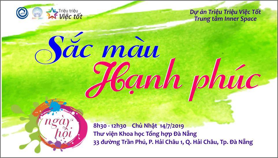 banner 1 - Ngày hội Sắc màu Hạnh phúc Đà Nẵng 2019
